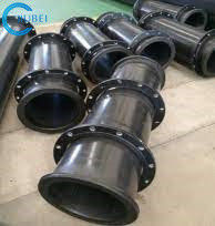 Dredge UHMWPE Pipe Reinforced Plastic Water Management ต้านทานการสึกหรอ