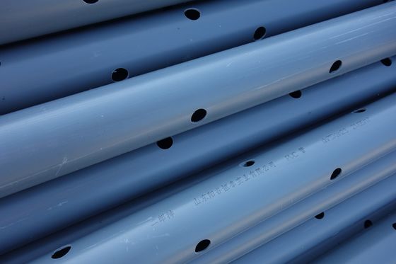 ราคาท่อชลประทานระบายน้ําระบายน้ํา PVC ความดันสูง UPVC ขุด 2 นิ้ว 4 นิ้ว