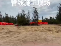 ท่อขุดที่ทนทานแข็งแรง HDPE PE100/PE80 ด้วยความทนทานต่อการบดทนต่อการใช้งานหนัก