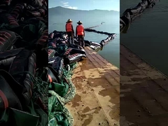 ชนิดที่ 2 บูมม่านตะกอน ท่าเรือลอย ชนิดที่ 1 การออกแบบม่านขุ่น การกักเก็บน้ำมัน