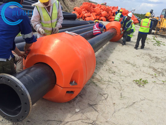 ทุ่นลอยท่อ HDPE พลาสติกขนาดเล็กสำหรับโป๊ะลอยทะเล HDPE