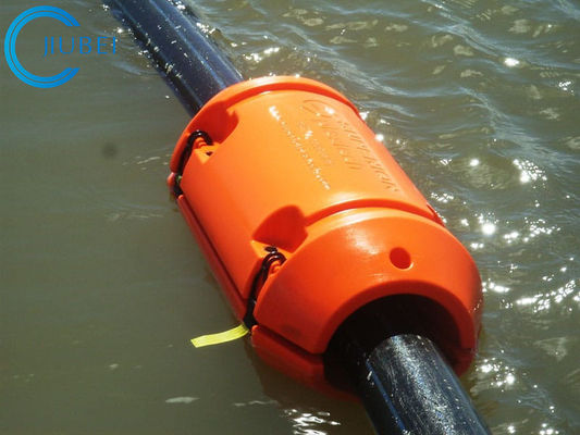 ทุ่นโป๊ะโพลีเอทิลีนสวมท่อขุดลอกท่อ HDPE ทุ่นทะเล