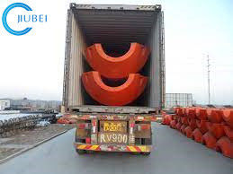 ทุ่นลอยท่อ HDPE Hose Floatation Foamed Flexible Sand Sand 23 Inch