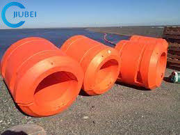 ท่อขุดลอกโพลีเอทิลีนลอยท่อ HDPE ขุดลอกทราย 160 มม. 6 นิ้ว