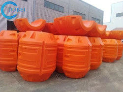 ท่อขุดลอกโพลีเอทิลีนลอยท่อ HDPE ขุดลอกทราย 160 มม. 6 นิ้ว