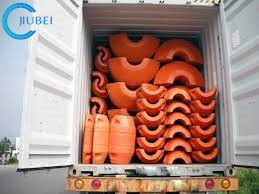 ท่อขุดลอกโพลีเอทิลีนลอยท่อ HDPE ขุดลอกทราย 160 มม. 6 นิ้ว