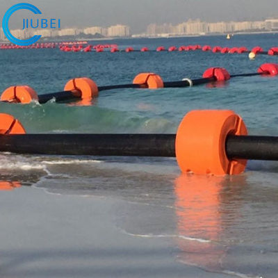 พลาสติก HDPE ท่อ Floater อเนกประสงค์สำหรับงานหนักท่อเคเบิลลอยอุปกรณ์ Dredge สูบน้ำ