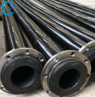 ท่อ UHMWPE สีเหลืองเส้นผ่านศูนย์กลางขนาดใหญ่ UV เสถียรสำหรับการขุด