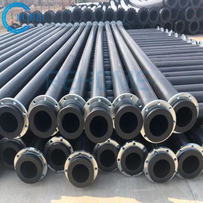 ท่อ UHMWPE สีเหลืองเส้นผ่านศูนย์กลางขนาดใหญ่ UV เสถียรสำหรับการขุด