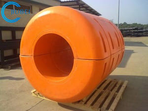 Barrier Hose ท่อลอยทุ่นโฟมความหนาแน่นสูงทางทะเลที่เต็มไปด้วยสายขุดลอกยาว