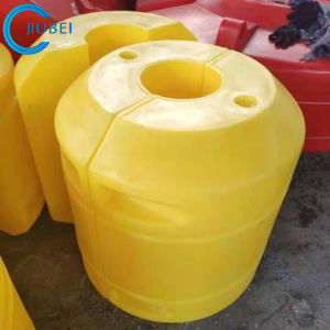 โป๊ะ HDPE ท่อ Floater ขุดลอก PE PU ใยแก้วโฟม Floater เต็ม Floater ในท่อรวม