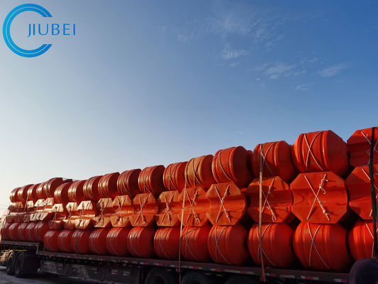 4" 8" MDPE HDPE Pipe Floater ทุ่นลอยน้ำดูดทราย