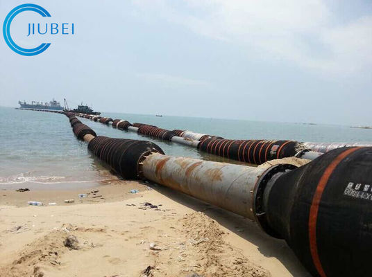 ท่อเหล็กทนต่อการขัดถู เหมืองแร่ เคลือบท่อส่งแร่ สารละลาย 2000mm