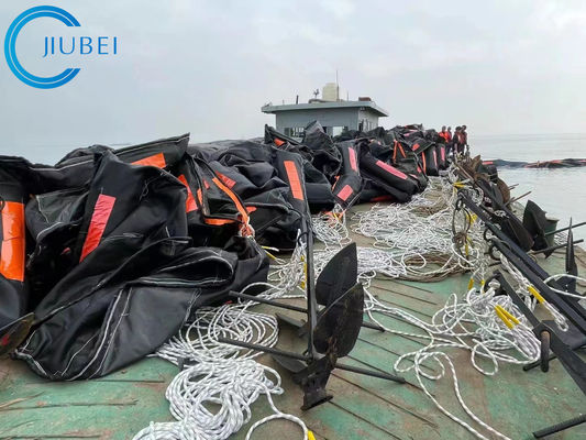 ประเภท 2 Silt Curtain Boom Floating Port ประเภท 1 Turbidity Curtain Design การบรรจุน้ำมัน