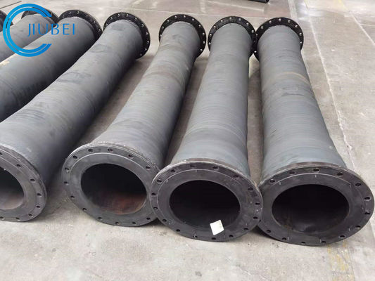 ท่อยางปล่อย 4 "2" สำหรับปั๊มบ่อขนาดใหญ่เส้นผ่านศูนย์กลาง Slurry Marine Dredging