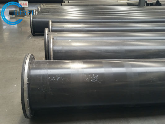 ทุ่นลอยท่อไฮดรอลิค Hdpe Marine Dredge Sand Mud Oil Floater 12 Inch
