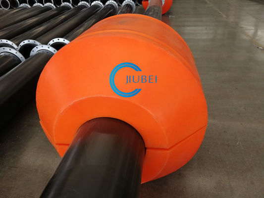 ท่อขุดลอกท่อ HDPE แบบกลมที่กำหนดเองทดแทนสำหรับโป๊ะเหล็ก