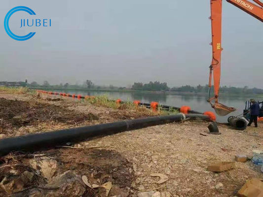 ท่อขุด UHMWPE สีดำสำหรับการใช้งานทางทะเลและเหมืองแร่