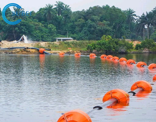 ท่อ UHMWPE ความยาวหน่วย 2 - 12 ม. 0.25 - 2.5MPa ติดตั้งง่าย