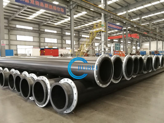 ผิวเรียบ UHMWPE การผลิตท่อ extruding กับ bolts และลูกหมึกรวม ISO9001 การรับรอง