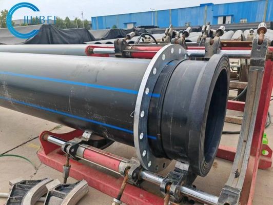 การเชื่อมต่อการปั่น DN500 HDPE Pipeline กับความยืดหยุ่นที่ดี