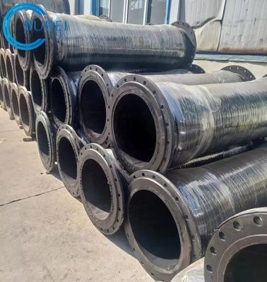 ระยะอุณหภูมิ -40°F ถึง 180°F หลอดระบายยาง 500 Psi สินทรีย์สําหรับการบดน้ําในทะเล
