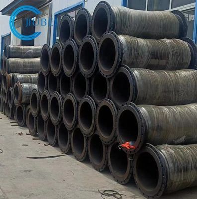 50 ฟุต ภาระหนัก Dredging โฮสการปล่อยยางกับ Flanges การเชื่อมต่อ