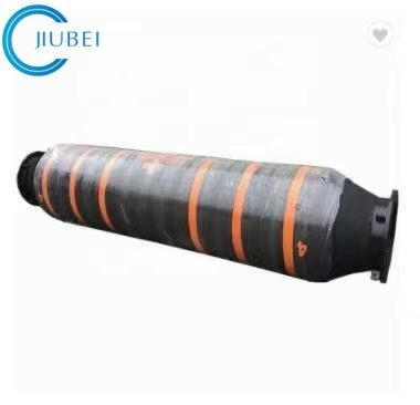 ทนต่อการบด 24 นิ้ว Self Floating Hose กับวัสดุยางสําหรับสภาพที่ยากลําบาก