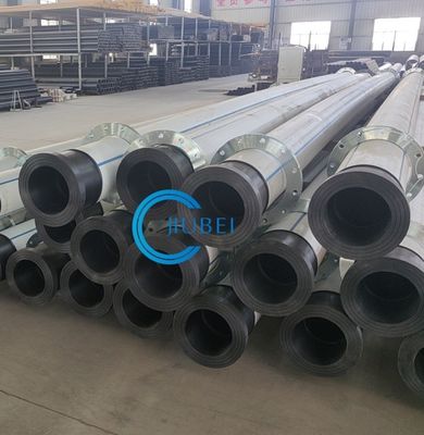 5.8/11.8m ต่อความยาว HDPE ท่อการบดกระจกที่กําหนดเอง