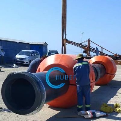ท่อ HDPE พลอยสีส้มหรือสีเหลืองที่กําหนดเอง