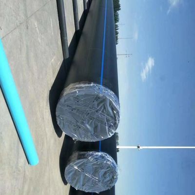 HDPE PE100 ท่อลอกน้ําที่มีความทนทานต่อแรงกระแทกที่ดีกว่าและเหล็ก