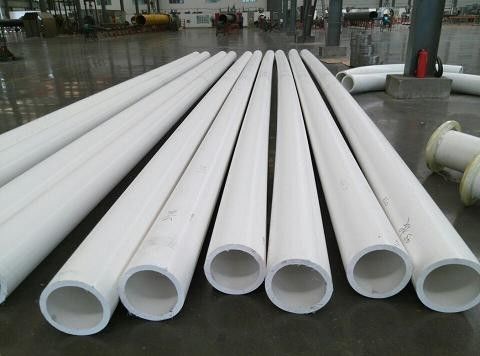 ท่อบด UHMWPE ที่เชื่อมต่อกับลวดสําหรับการขนส่งของเหลว