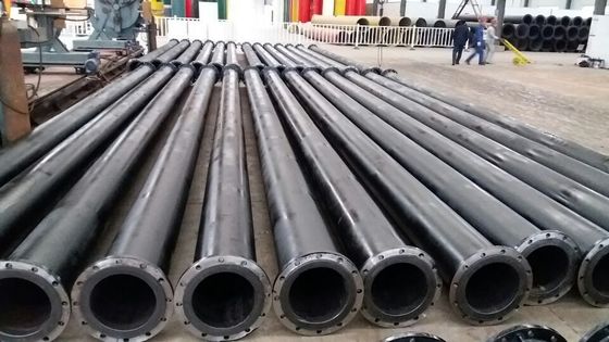 ความทนทานต่อการสกัด ความแข็งแรงต่อการกระแทก ท่อ UHMWPE พร้อมใบรับรอง ISO9001 CE ความยาว 1-12m