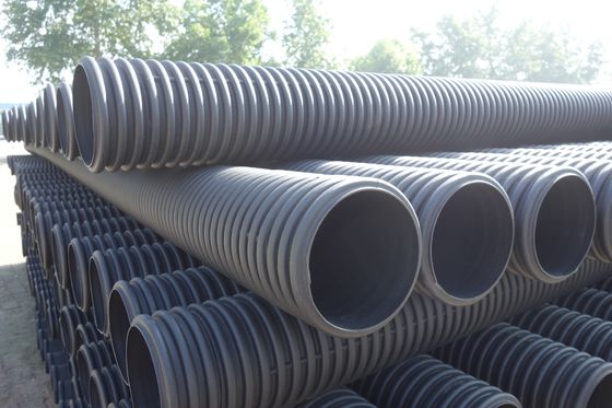 DN200-800mm ท่อระบายน้ํา HDPE ท่อระบายน้ํา