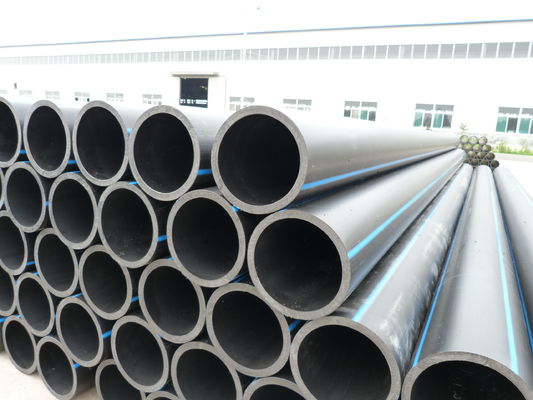 ท่อขุดที่ทนทานแข็งแรง HDPE PE100/PE80 ด้วยความทนทานต่อการบดทนต่อการใช้งานหนัก