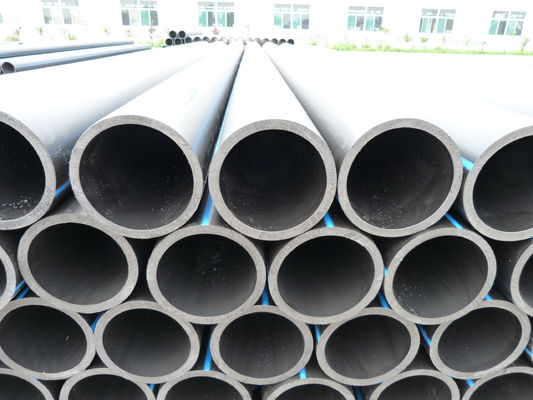 ท่อขุดที่ทนทานแข็งแรง HDPE PE100/PE80 ด้วยความทนทานต่อการบดทนต่อการใช้งานหนัก