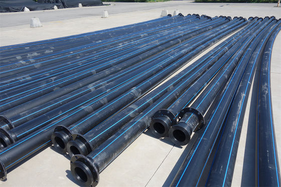 การระบายน้ําทําเป็นมิตรกับสิ่งแวดล้อม พอลีเอธิลีนความหนาแน่นสูง HDPE ท่อน้ํา