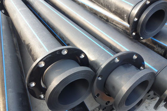 การระบายน้ําทําเป็นมิตรกับสิ่งแวดล้อม พอลีเอธิลีนความหนาแน่นสูง HDPE ท่อน้ํา