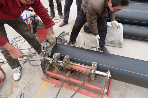 เพิ่มประสิทธิภาพการบด HDPE การเชื่อมต่อต่อท่อบด