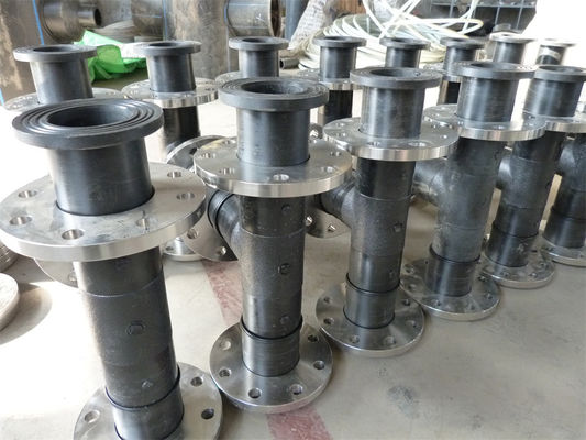 เพิ่มประสิทธิภาพการบด HDPE การเชื่อมต่อต่อท่อบด