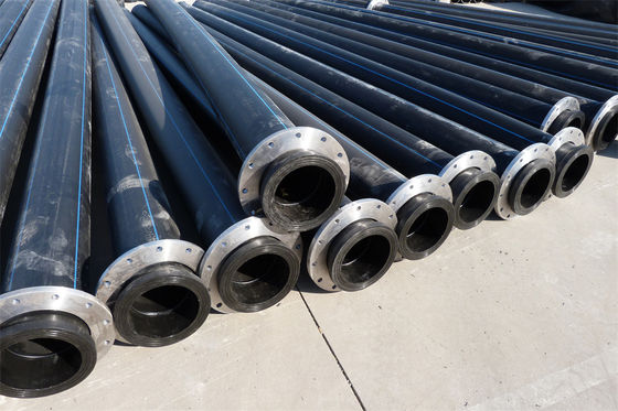 การเชื่อมต่อการปั่น การบดท่อ HDPE อุณหภูมิ -60-80 องศา ความหนาที่กําหนดเอง