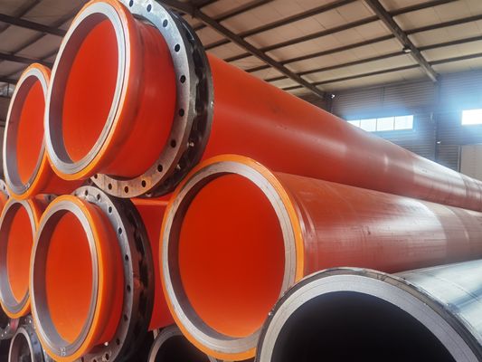หลอด HDPE ที่เบาและทนต่อการกัดกรองทางเคมี ทนต่อการกัดกรองเพื่อการขนส่งง่าย